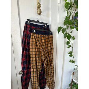 Vintage St. John’s Bay Men’s size Small two pair checkered pajama pants
